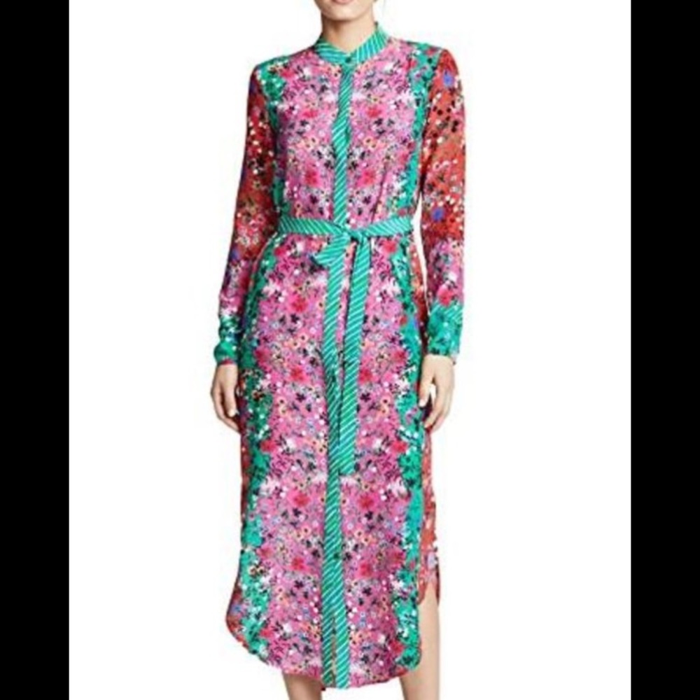 Saloni Molly shirt dress nwot